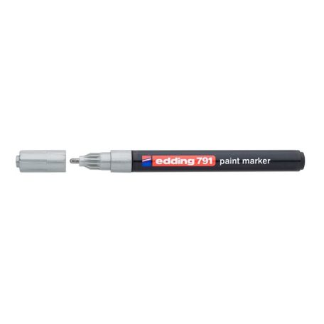 EDDING Lakkmarker, 1-2 mm, EDDING "791", ezüst