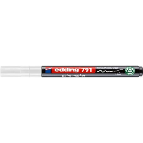 EDDING Lakkmarker, 1-2 mm, PCR, EDDING "791", fehér