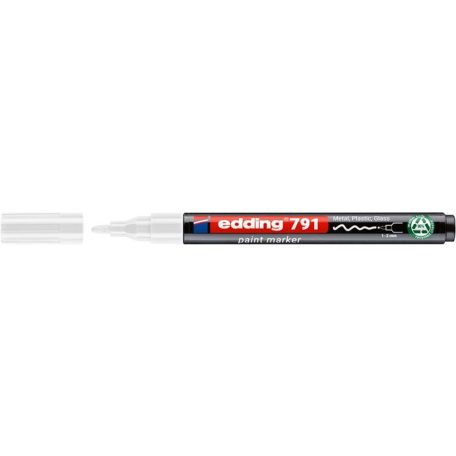 EDDING Lakkmarker, 1-2 mm, PCR, EDDING "791", fehér