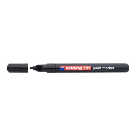 EDDING Lakkmarker, 1-2 mm, EDDING "791", fekete