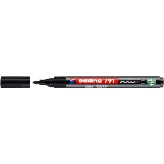   EDDING Lakkmarker, 1-2 mm, PCR, EDDING "791", fekete