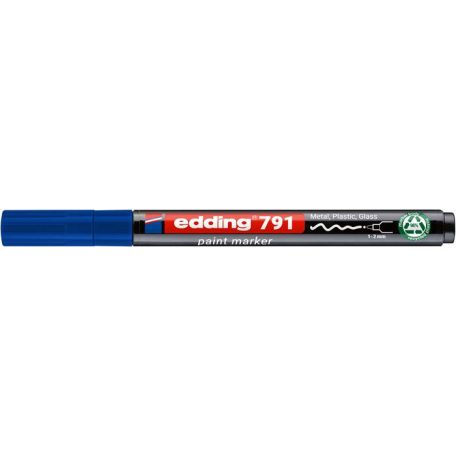 EDDING Lakkmarker, 1-2 mm, PCR, EDDING "791", kék