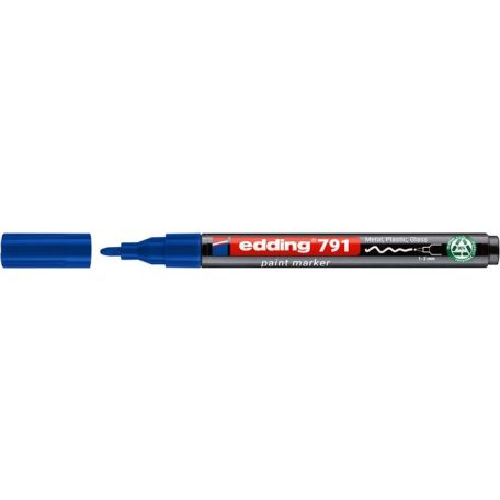EDDING Lakkmarker, 1-2 mm, PCR, EDDING "791", kék