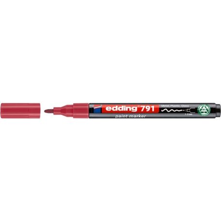 EDDING Lakkmarker, 1-2 mm, PCR, EDDING "791", rózsaszín