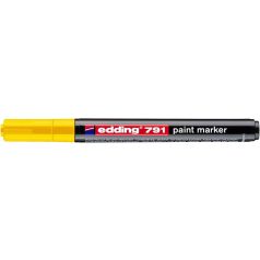 EDDING Lakkmarker, 1-2 mm, EDDING "791", sárga