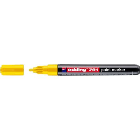 EDDING Lakkmarker, 1-2 mm, EDDING "791", sárga
