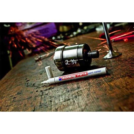 EDDING Lakkmarker, 1-2 mm, EDDING "791", sárga