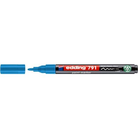 EDDING Lakkmarker, 1-2 mm, PCR, EDDING "791", világoskék