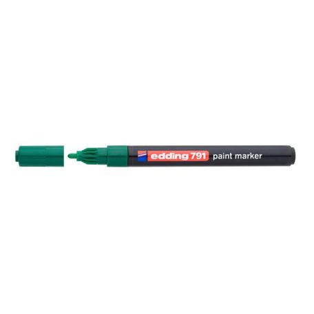 EDDING Lakkmarker, 1-2 mm, EDDING "791", zöld