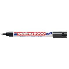   EDDING Alkoholos marker, 1 mm, kúpos, EDDING "8000 Freeze", fekete