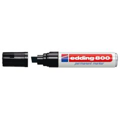   EDDING Alkoholos marker, 4-12 mm, vágott, EDDING "800", fekete