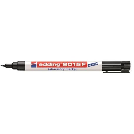 EDDING Laboratóriumi marker, 0,75 mm, kúpos, EDDING "8015", fekete