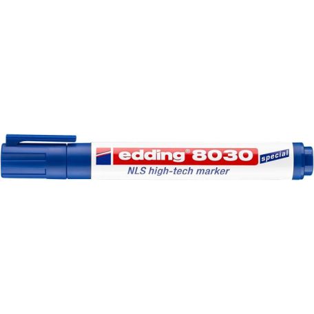 EDDING Alkoholos marker, 1,5-3 mm, kúpos, EDDING "8030 NLS", kék