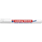 EDDING Alkoholos marker, 1-3 mm, kúpos, ipari, EDDING "8046", fehér