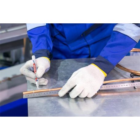 EDDING Alkoholos marker, 1-3 mm, kúpos, ipari, EDDING "8046", fehér