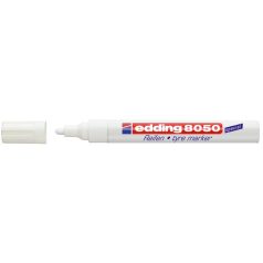   EDDING Gumijelölő marker, 2-4 mm, kúpos, EDDING "8050", fehér