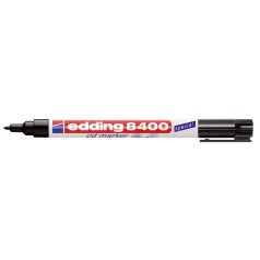   EDDING Alkoholos marker, CD/DVD, 0,5-1 mm, EDDING "8400", fekete