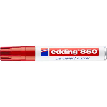 EDDING Alkoholos marker, 5-16 mm, vágott, EDDING "850", piros