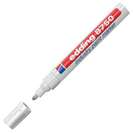 EDDING Lakkmarker, 2-4 mm, EDDING, "8750", fehér