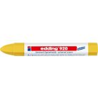 EDDING Viaszkréta, univerzális, EDDING "920", sárga
