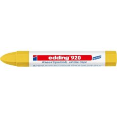   EDDING Viaszkréta, univerzális, EDDING "920", sárga