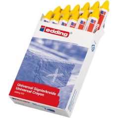   EDDING Viaszkréta, univerzális, EDDING "920", sárga