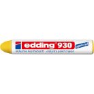 EDDING Festékkréta, ipari, EDDING "930", sárga