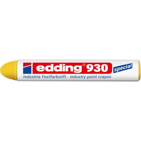 EDDING Festékkréta, ipari, EDDING "930", sárga