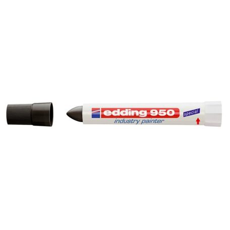 EDDING Jelölő marker, 10 mm, kúpos, EDDING "950", fekete