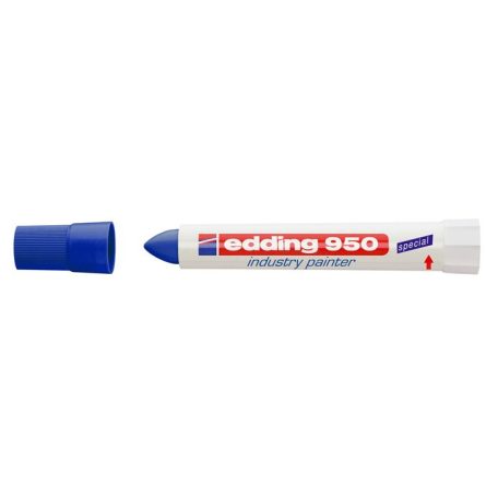EDDING Jelölő marker, 10 mm, kúpos, EDDING "950", kék