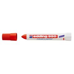   EDDING Jelölő marker, 10 mm, kúpos, EDDING "950", piros