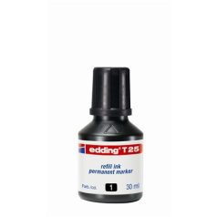   EDDING Utántöltő alkoholos markerhez, EDDING "T25", fekete