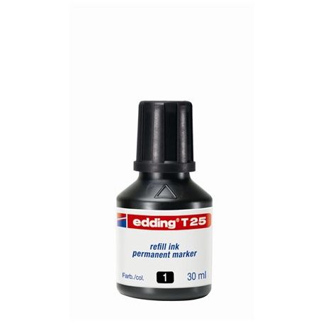 EDDING Utántöltő alkoholos markerhez, EDDING "T25", fekete