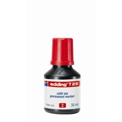   EDDING Utántöltő alkoholos markerhez, EDDING "T25", piros