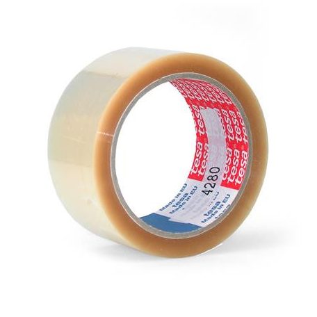 TESA Csomagolószalag, 75 mm x 66 m, TESA "4280", átlátszó