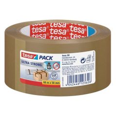   TESA Csomagolószalag, 50 mm x 66 m, TESA "Ultra Strong", barna