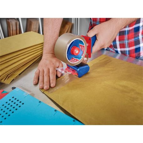 TESA Csomagzáró gép, 48 mm x 50 m „Strong” csomagolószalaggal, TESA "57395"