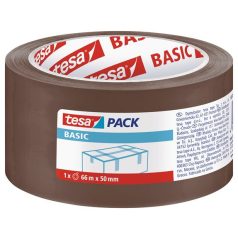   TESA Csomagolószalag, 50 mm x 66 m, TESA "Basic", barna