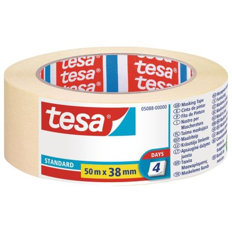 TESA Festő- és mázolószalag, 38 mm x 50 m, TESA "Standard 5088"