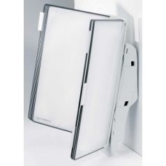   DJOIS Bemutatótábla tartó, fali, 10 db bemutatótáblával, DJOIS "Design", kék