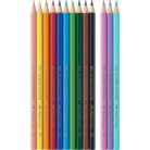 FABER-CASTELL Színes ceruza készlet, hatszögletű, FABER-CASTELL"Unikornis" 10+3 különböző szín