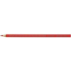   FABER-CASTELL Színes ceruza, háromszögletű, FABER-CASTELL "Grip 2001", piros