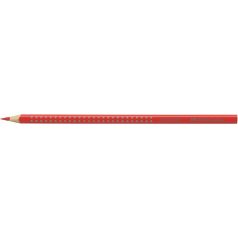   FABER-CASTELL Színes ceruza, háromszögletű, FABER-CASTELL "Grip 2001", piros