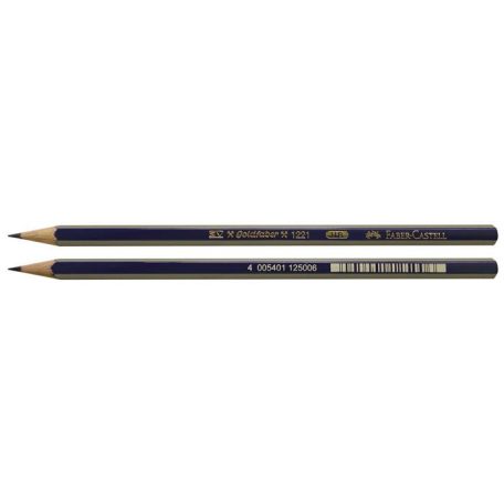 FABER-CASTELL Grafitceruza, HB, hatszögletű, FABER-CASTELL "Goldfaber"