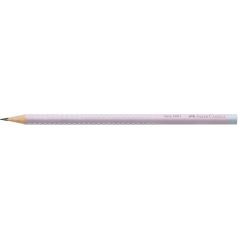   FABER-CASTELL Grafitceruza, B, háromszögletű, FABER-CASTELL "Grip 2001 Flow", rózsaszín-égkék