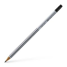   FABER-CASTELL Grafitceruza radírral, B, háromszögletű, FABER-CASTELL "Grip 2001"