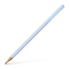   FABER-CASTELL Grafitceruza, B, háromszögletű, FABER-CASTELL "Sparkle", gyöngyház égkék