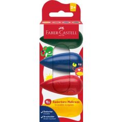  FABER-CASTELL Zsírkréta készlet, FABER-CASTELL "Marok", 4 különböző szín