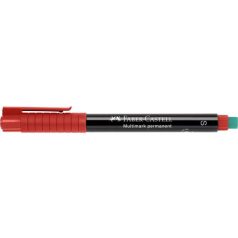   FABER-CASTELL Alkoholos marker, OHP, 0,4 mm, FABER-CASTELL "Multimark 1523", piros