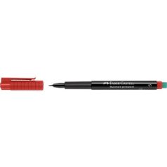   FABER-CASTELL Alkoholos marker, OHP, 0,4 mm, FABER-CASTELL "Multimark 1523", piros
